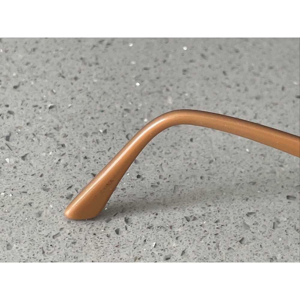 Minimize 55903 BRN 50-18-135 Brown Metal Full Rim Eyeglasses Frames ONLY READ!! - Picture 9 of 12